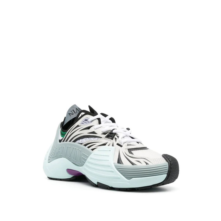 Shop Lanvin Flash X Sneakers In Grey