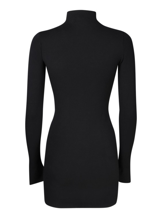 Shop Ssheena Fitted Dress With Long Sleeves In Black