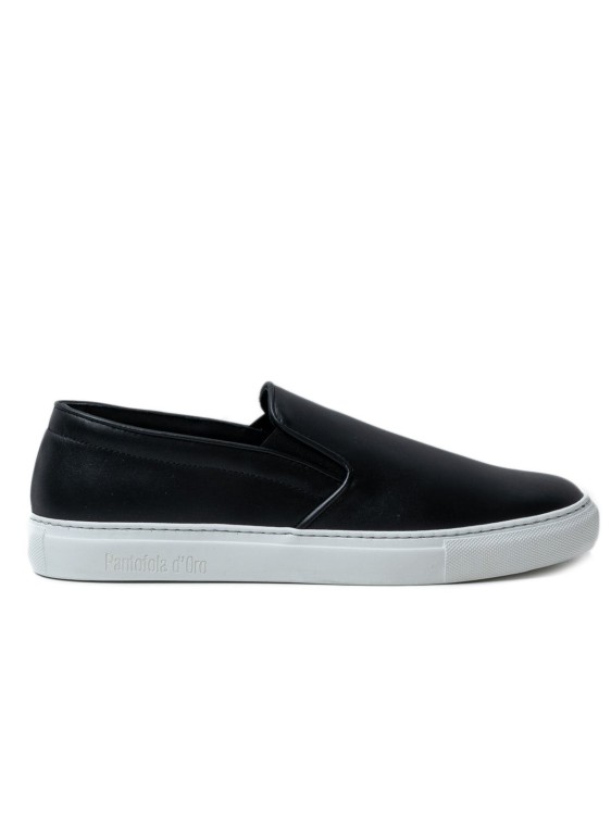 Pantofola D'oro Black Foro Italico Leather Sneakers