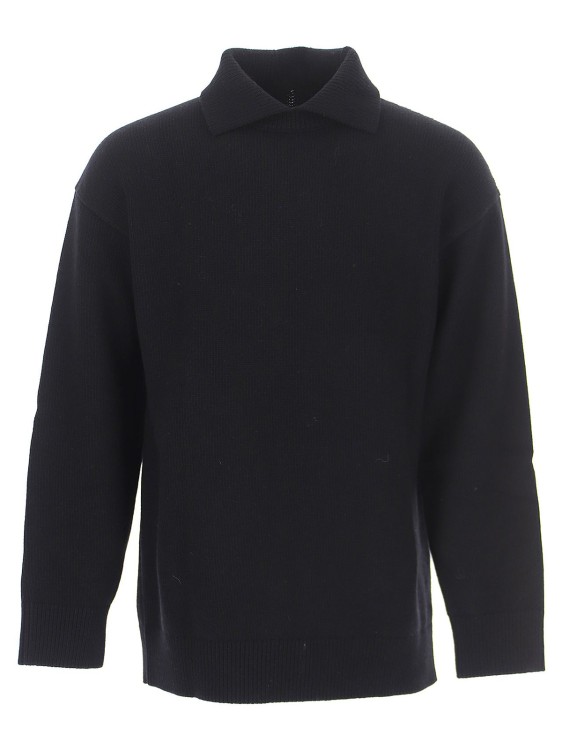 Jil Sander Arca Wool Sweater In Black