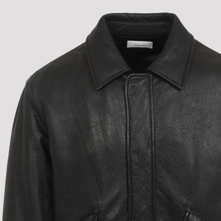 Saint Laurent Bomber Oversized In Black