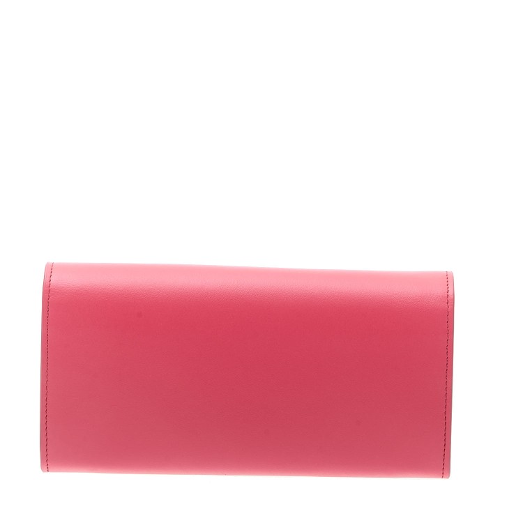Shop Orciani Fuchsia Fan Wallet In Pink