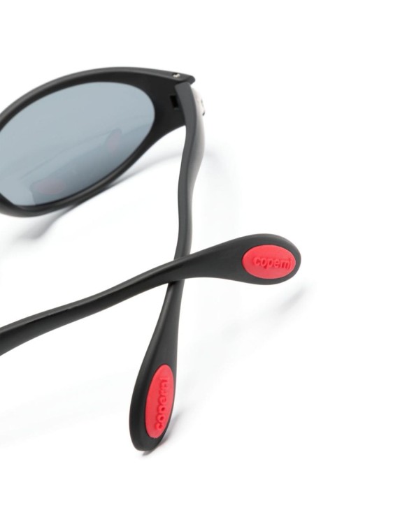 Shop Coperni Cycling Sunglasses In Grey