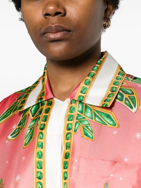 Shop Casablanca Multicolored Joyaux D'afrique Mini Dress