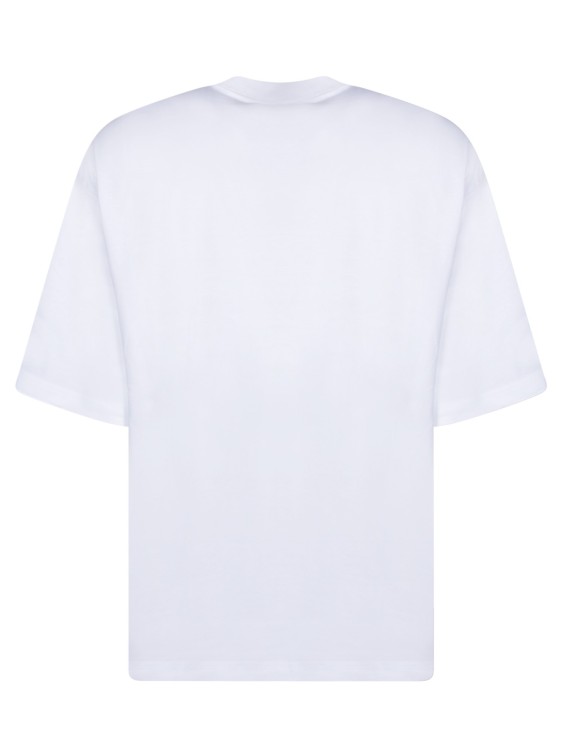 Shop Lanvin Cotton T-shirt In White