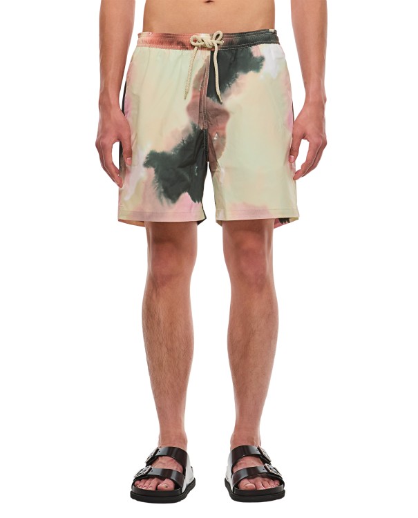 Shop Closed Swim Shorts In Brown