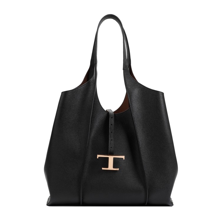Tod's T Timeless Bag In Black