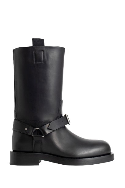 BURBERRY SADDLE LOW BOOTS