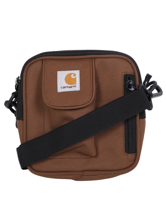 Carhartt Camel Essential Small Shoulder Bag In Brown