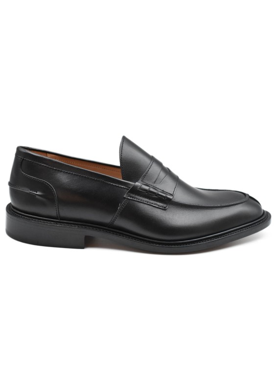 Tricker's Black Pelle Leather Shoes