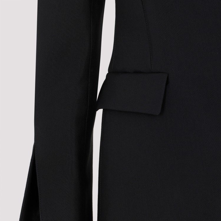 Shop Mugler Black Viscose Jacket