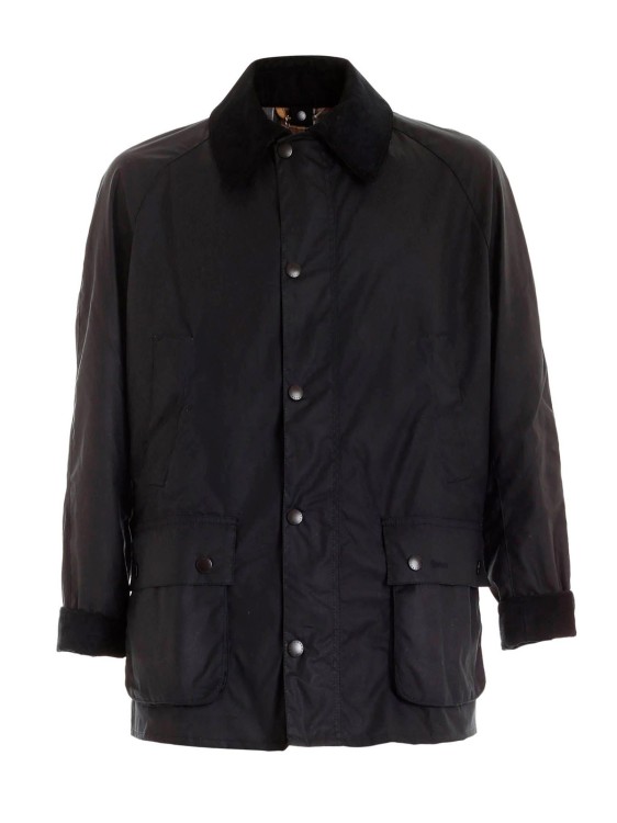 Barbour Bedale Wax Jacket In Black