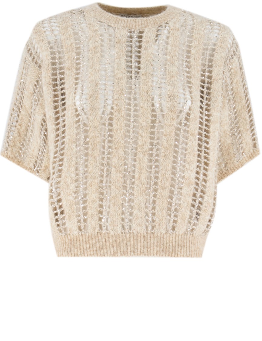 Brunello Cucinelli Sweater In Neutrals