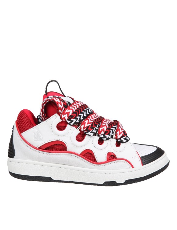 Shop Lanvin Curb Sneakers Curb Sneakers In White