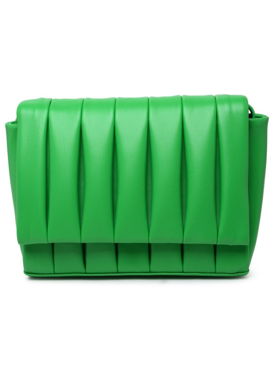 Shop Themoirè Feronia Bag In Green Vegan Leather