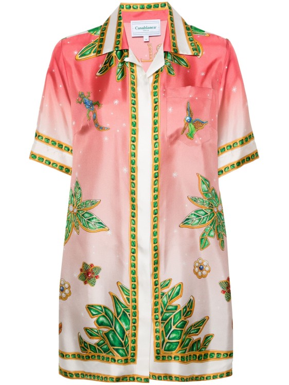 Shop Casablanca Multicolored Joyaux D'afrique Mini Dress