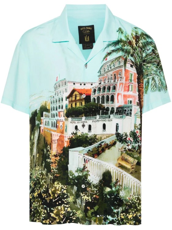 CAMILLA FROM SORRENTO WITH LOVE MULTICOLOR SHIRT