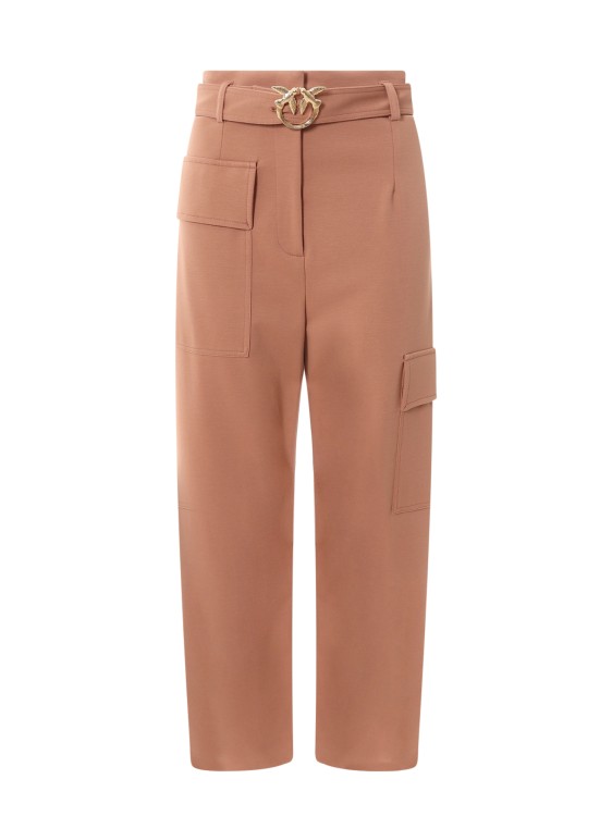 Pinko Perlita Pants In Brown