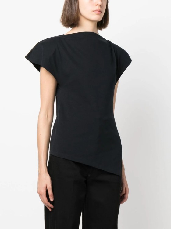 Shop Isabel Marant Black Sebani T-shirt