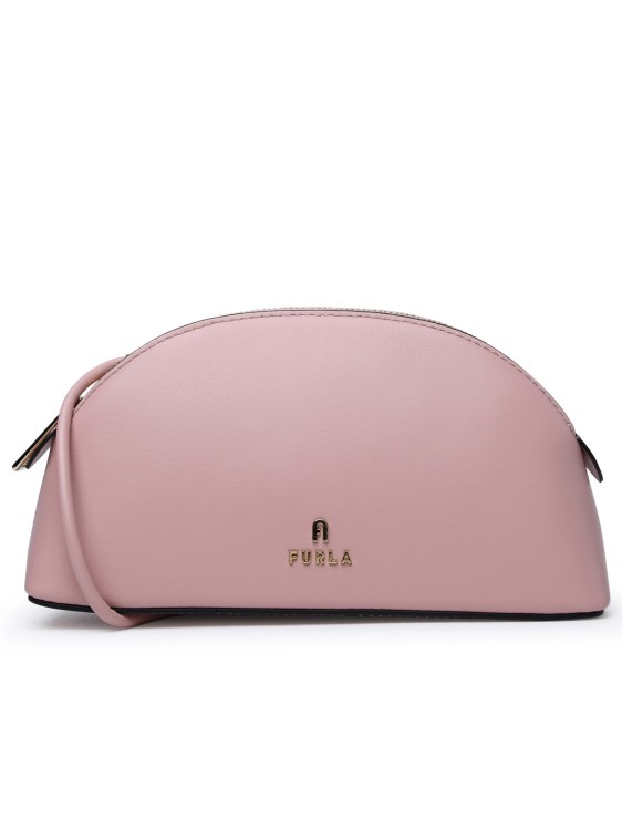 Furla Camelia' Mini Bag In Pink Calf Leather
