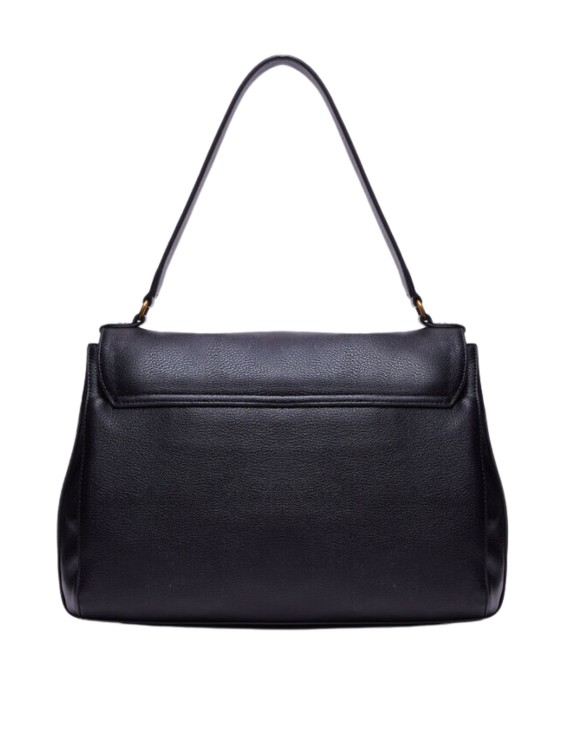 Shop Liu •jo Black Pu Handbag