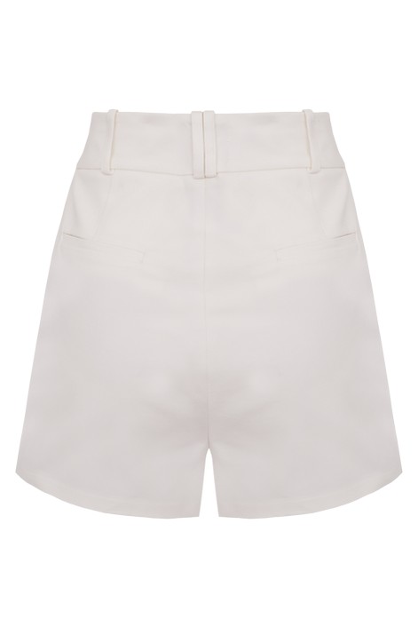 Shop Aseer Pearl Shorts In White