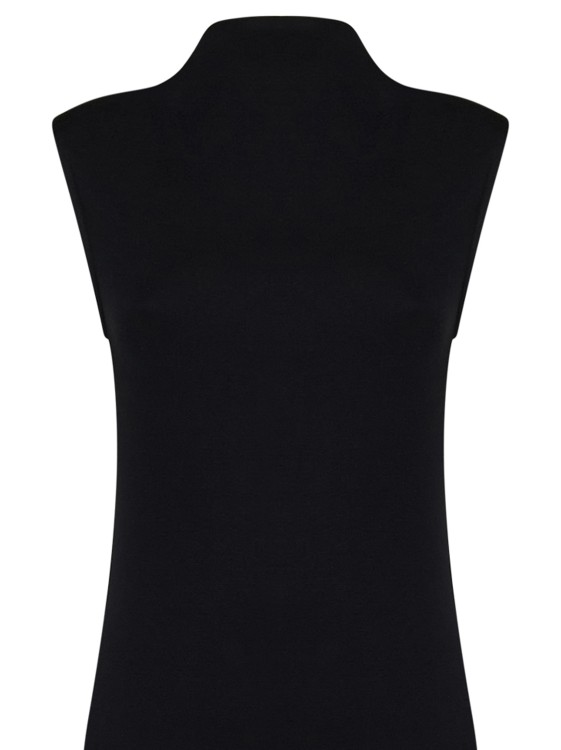 Shop Armarium Black Sleeveless Midi Dress