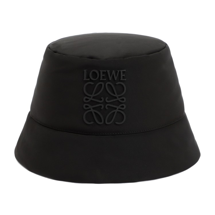 Loewe Black Bucket Hat Puffer