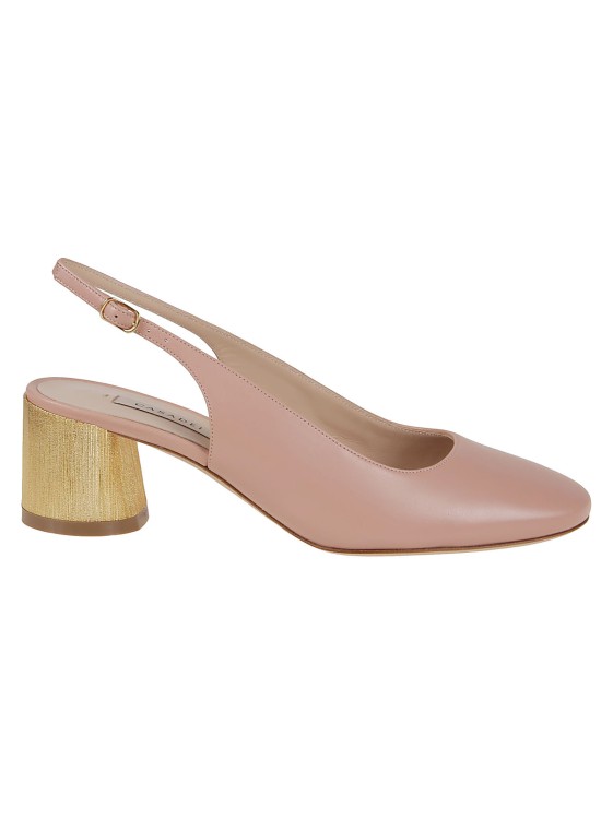 Shop Casadei Cleo - Emily Minorca Leather Slingback In Pink