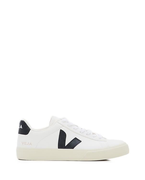 VEJA WHITE LEATHER SNEAKERS