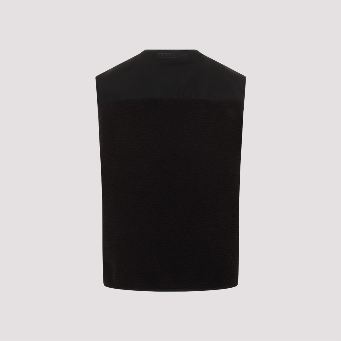 Givenchy Men's Mix Material Vest 4g Pocket In Black
