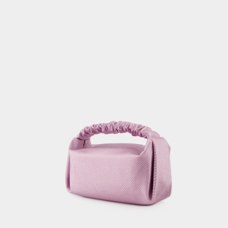 Shop Alexander Wang Mini Scrunchie Handbag - Polyester - Winsome Orchid In Pink