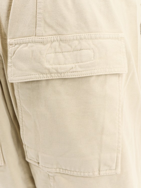 Shop Drkshdw Organic Cotton Bermuda Shorts In Neutrals