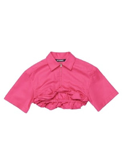 Jacquemus Pink Le Papier 'la Chemise Silpa' Shirt In Pink
