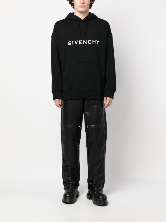 Shop Givenchy Black Hoodie Sweater