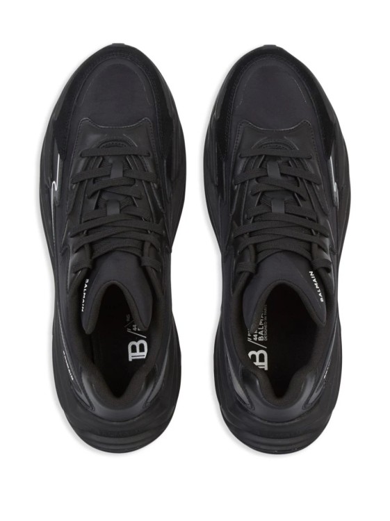 Shop Balmain Sneakers B-dr4g0n Black