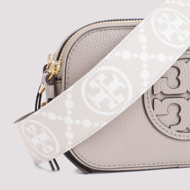 Tory Burch Miller Mini Bag In Grey