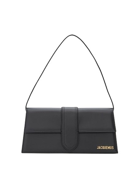 Jacquemus Black Single Leather Top Handle Bag