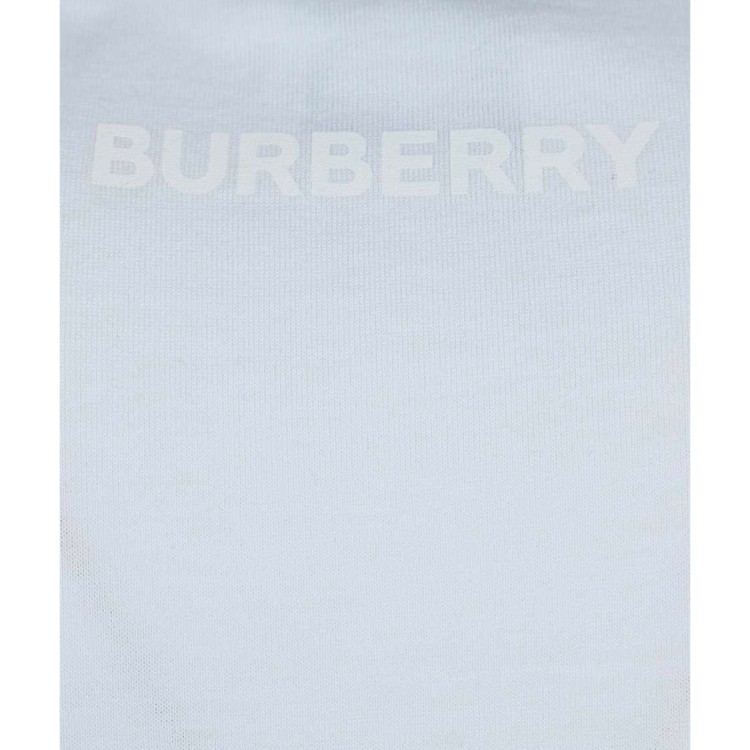 Shop Burberry Cotton Logo T-shirt In White