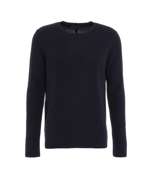Hannes Roether Blue Knit Sweater 