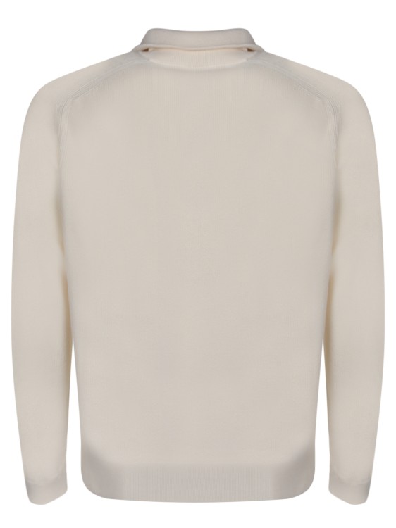 Shop Moncler Wool Pullover In Grey