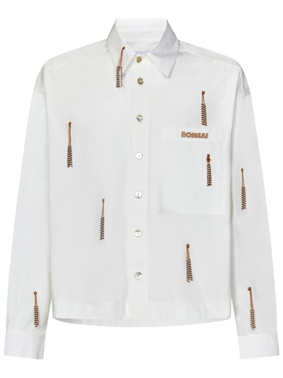 Shop Bonsai White Cotton Shirt
