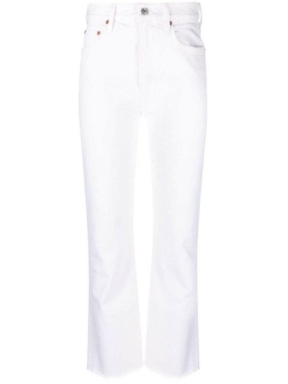 Shop Citizens Of Humanity Bootcut Jeans In White