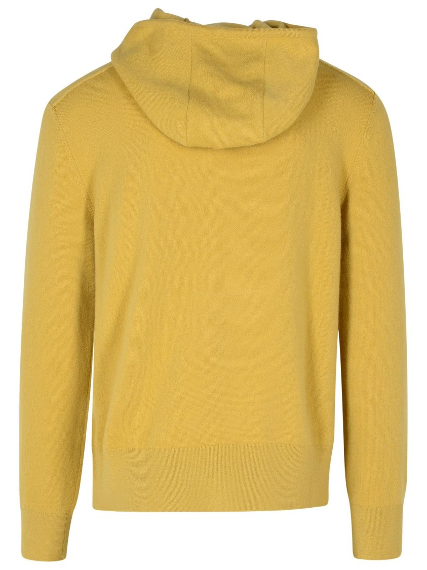 Shop Burberry Wool Blend Sweatshirt In Orange