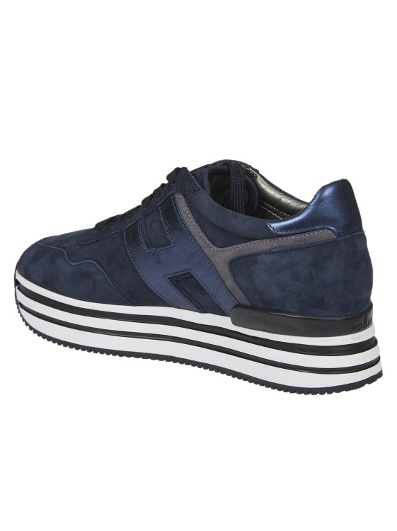 Shop Hogan Midi H483 Sneakers In Grey