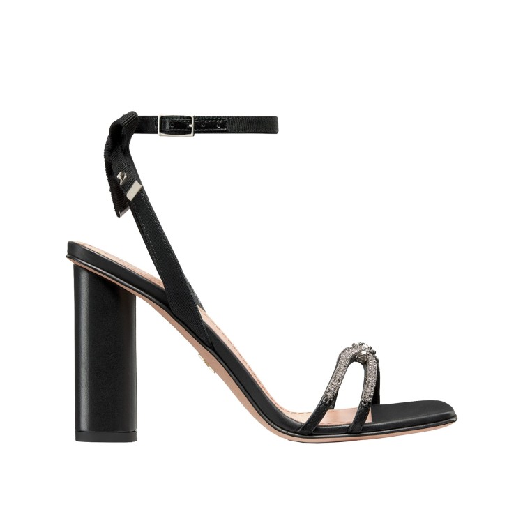 Shop Dior Sunset Sandals In Black