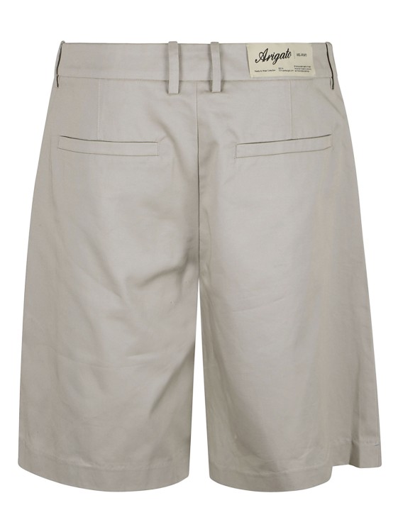 Shop Axel Arigato Light Beige Cotton Shorts In Neutrals