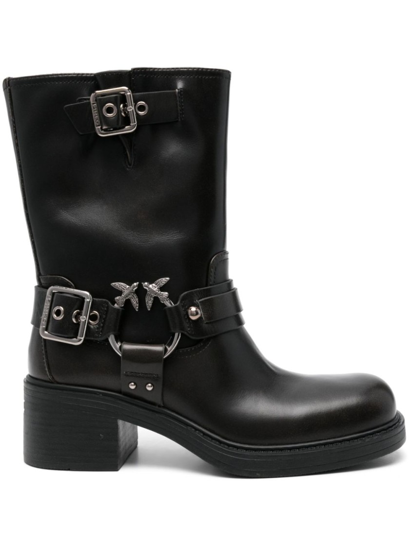 Shop Pinko Alys 02 Boot In Black