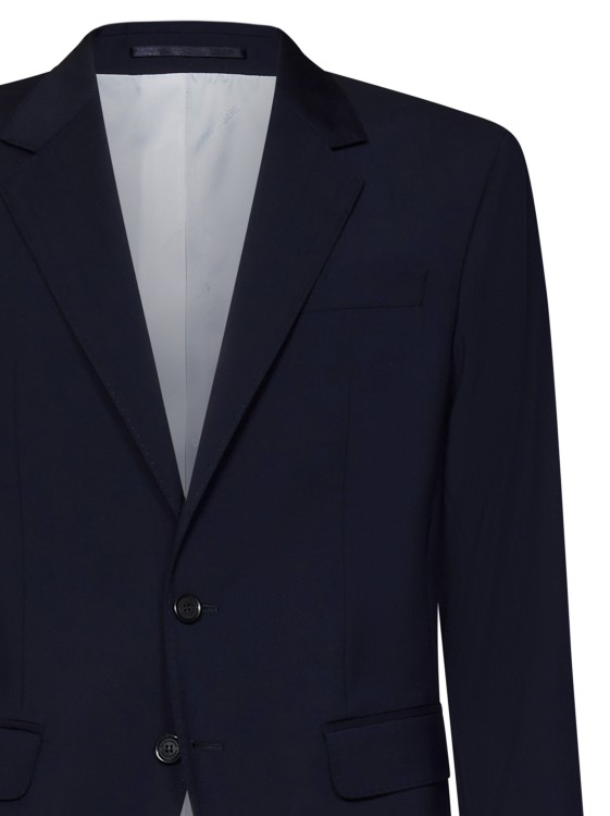 Shop Dsquared2 Navy Virgin Wool Regular-fit Suit In Blue