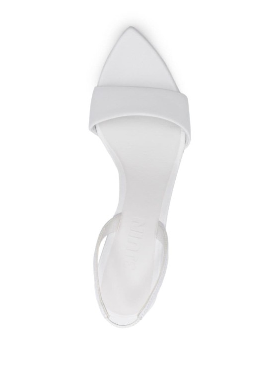 Shop 3juin Slingback Sandals In White